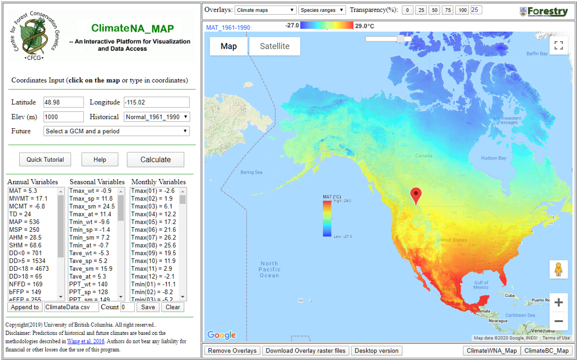 Click to access the web version map-based ClimateNA